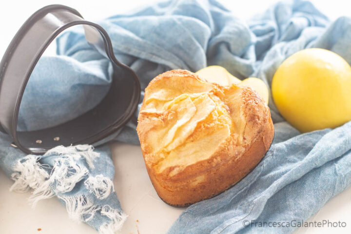 Torta mele ricotta e mascarpone per San Valentino